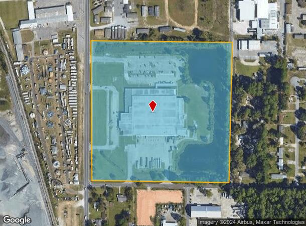  1336 Sherman Ave, Panama City, FL Parcel Map