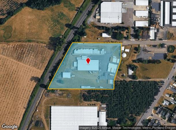  14592 Ottaway Rd Ne, Aurora, OR Parcel Map