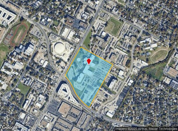 5805 N Lamar Blvd, Austin, TX Parcel Map