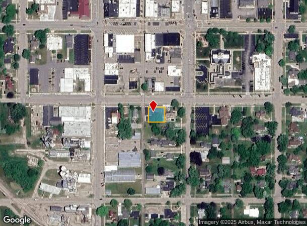  120 E Newark St, Ithaca, MI Parcel Map