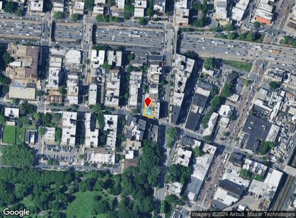  343 E 173Rd St, Bronx, NY Parcel Map