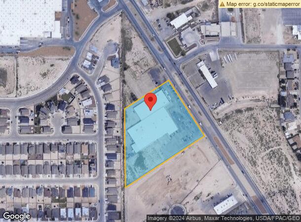  201 S Darrington Rd, El Paso, TX Parcel Map