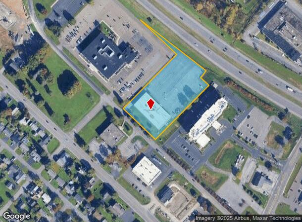 100 Elwood Davis Rd, Syracuse, NY Parcel Map