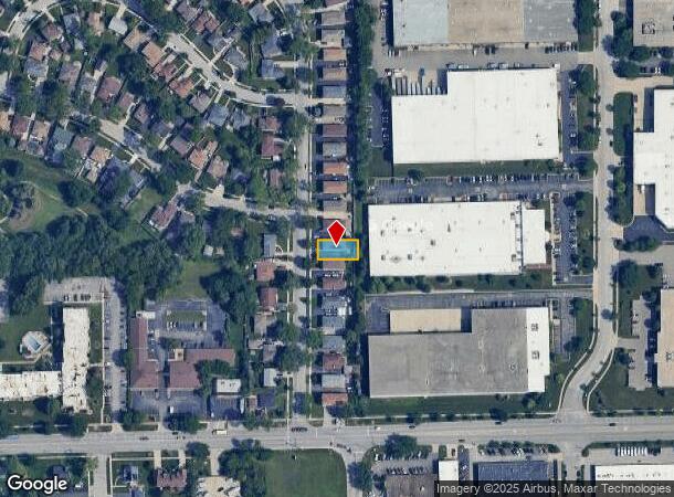 319 S Hale St, Addison, IL Parcel Map