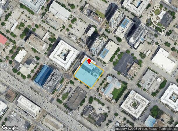  1801 Main St, Houston, TX Parcel Map