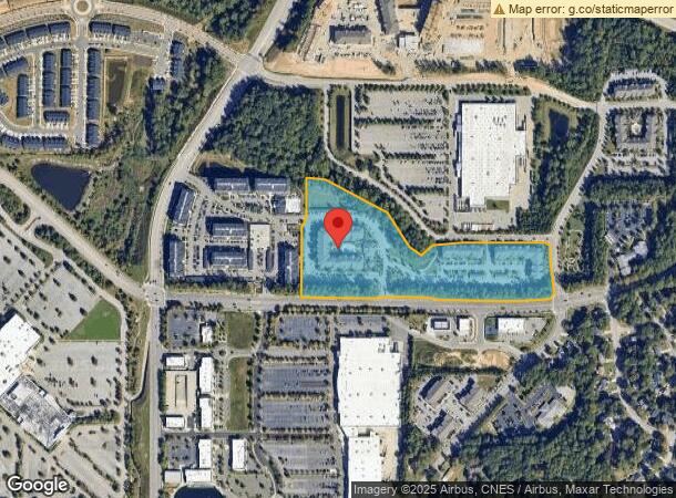  7821 Bergstrom Dr, Raleigh, NC Parcel Map