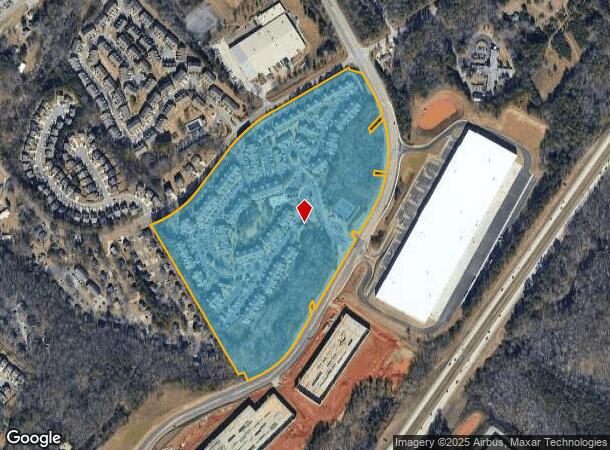  151 Tree Park Cir, Flowery Branch, GA Parcel Map