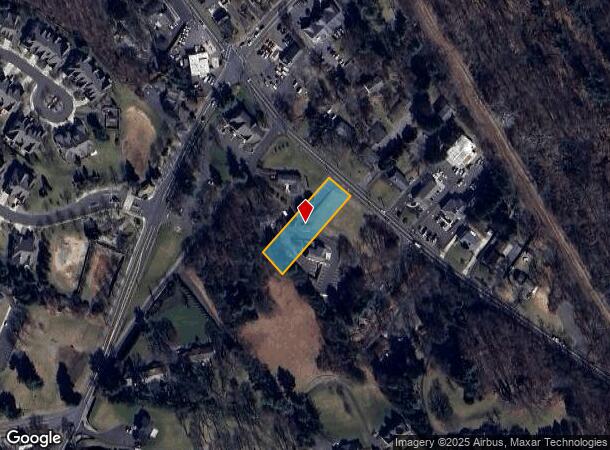  1087 Taylorsville Rd, Washington Crossing, PA Parcel Map