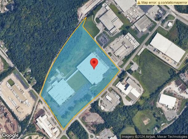  5301 N National Dr, Knoxville, TN Parcel Map