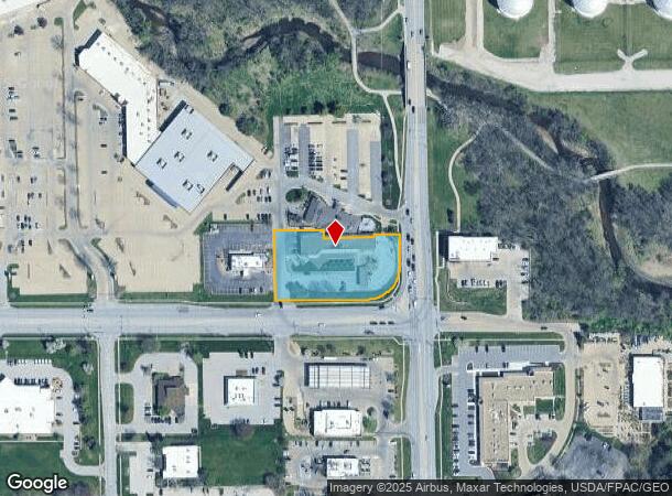 8727 University Ave, Clive, IA Parcel Map