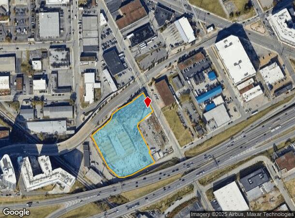  825 6Th Ave S, Nashville, TN Parcel Map