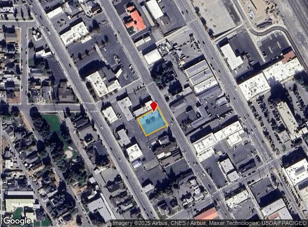 240 N Mission St, Wenatchee, WA Parcel Map