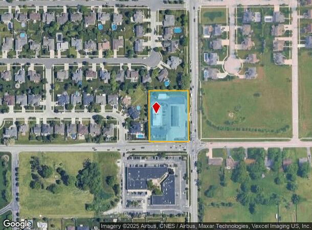 3325 Hart St, Dyer, IN Parcel Map