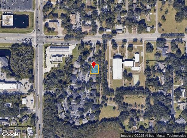 607 W Lumsden Rd, Brandon, FL Parcel Map