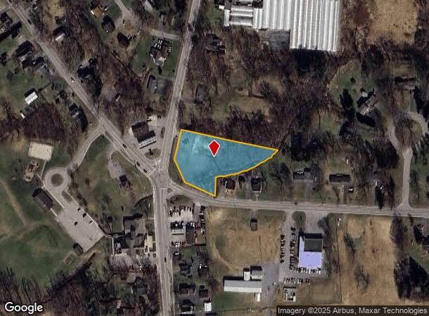 5946 E Henrietta Rd, Rush, NY Parcel Map