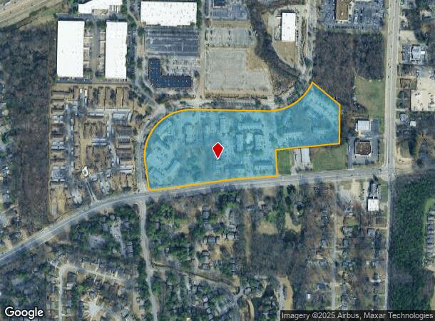 6600 Macon Rd, Memphis, TN Parcel Map