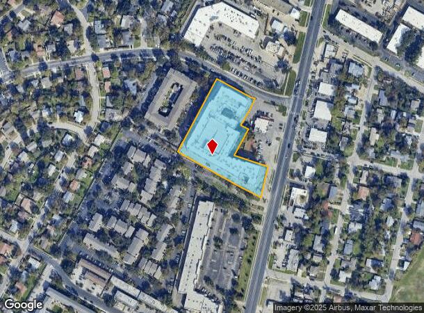 8528 Burnet Rd, Austin, TX Parcel Map