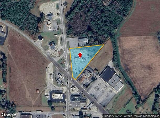 1004 N Brown St, Chadbourn, NC Parcel Map