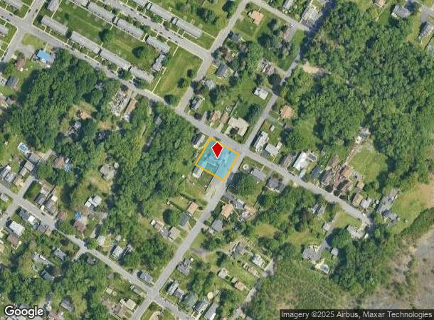  485 Mary St, Scranton, PA Parcel Map