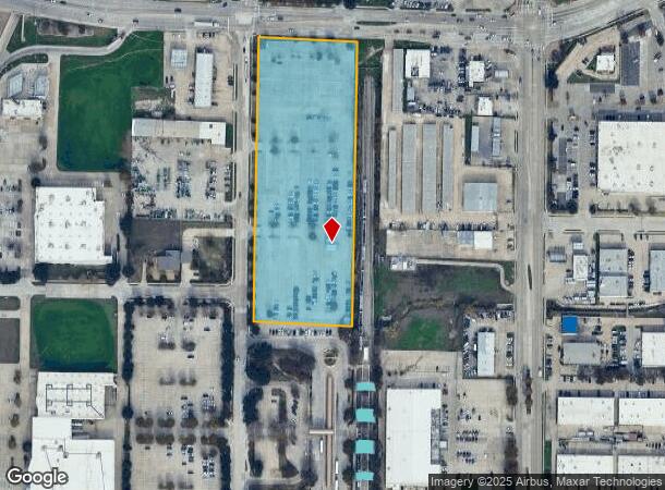  850 E Parker Rd, Plano, TX Parcel Map