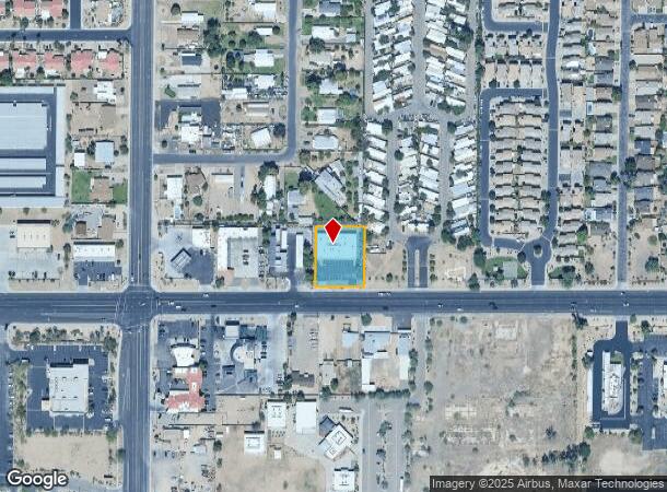 2860 E Mckellips Rd, Mesa, AZ Parcel Map
