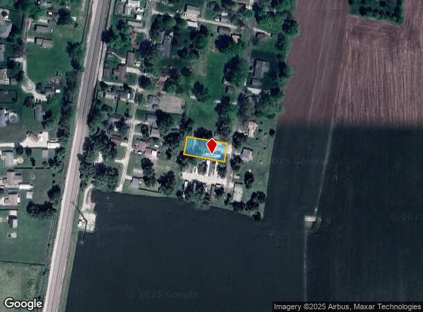 523 S Emmett St, Virden, IL Parcel Map