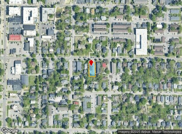  316 E 2Nd St, Bloomington, IN Parcel Map