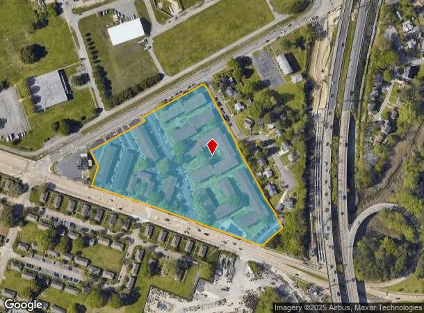  254 W Bay Ave, Norfolk, VA Parcel Map