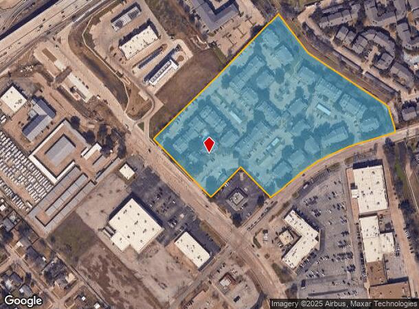 3720 Gus Thomasson Rd, Mesquite, TX Parcel Map
