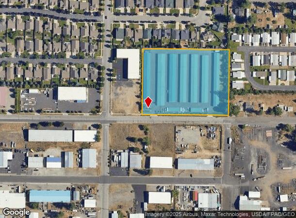  1707 E Lyons Ave, Spokane, WA Parcel Map