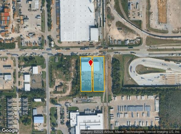  240 E Barbours Cut Blvd, La Porte, TX Parcel Map