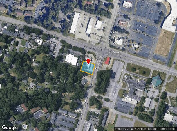  7209 Waters Ave, Savannah, GA Parcel Map