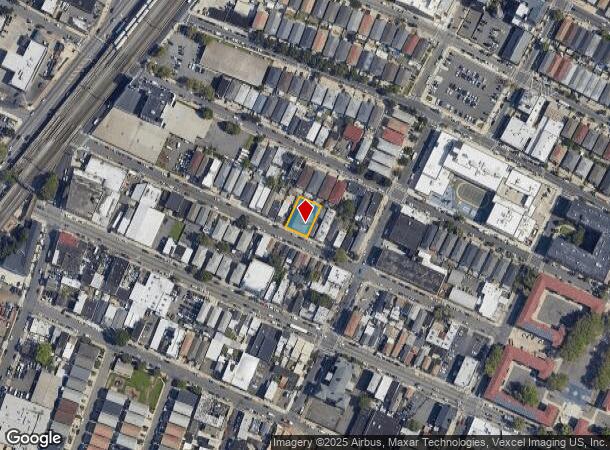 116 Tichenor St, Newark, NJ Parcel Map