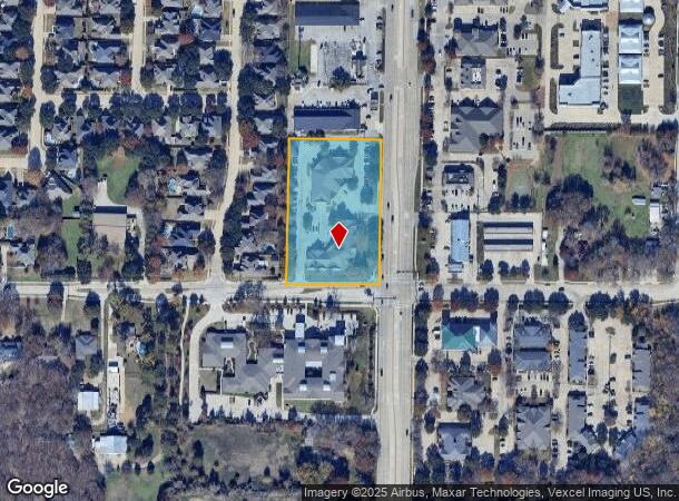 3301 Long Prairie Rd, Flower Mound, TX Parcel Map