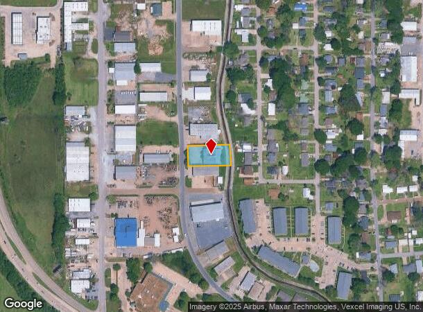  202 Toledo Dr, Lafayette, LA Parcel Map