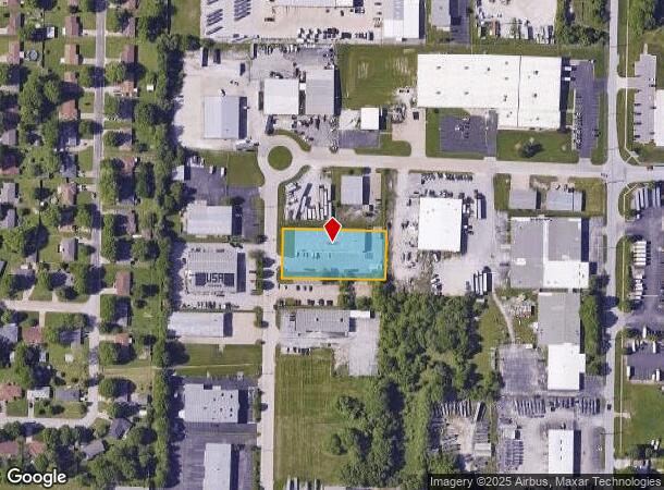  2534 N Patterson Ave, Springfield, MO Parcel Map