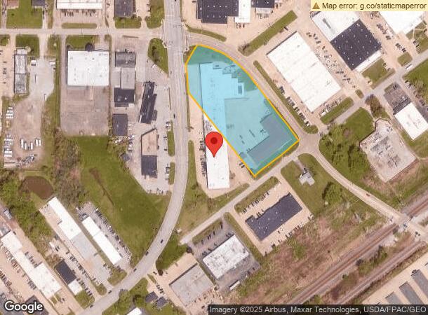  7522 Tyler Blvd, Mentor, OH Parcel Map