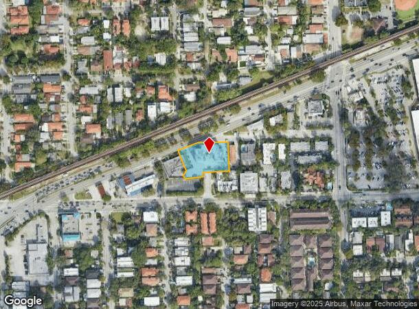  3300 S Dixie Hwy, Miami, FL Parcel Map