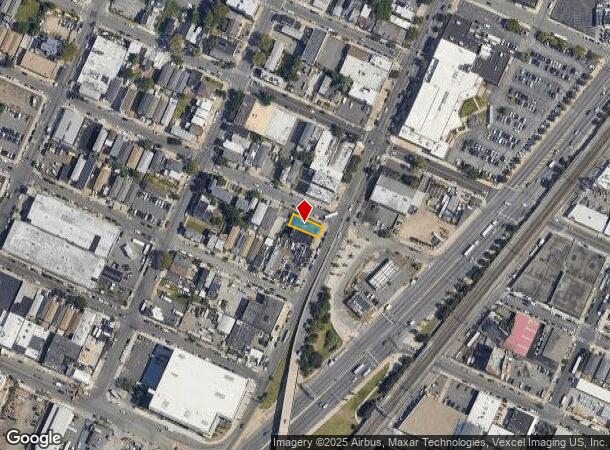  1207 Mayor Gibson St, Newark, NJ Parcel Map