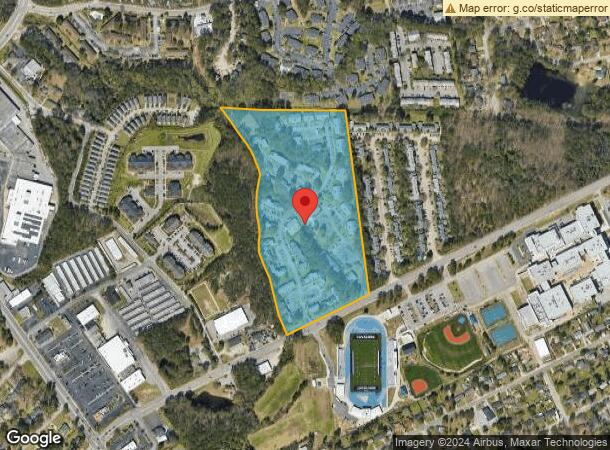  77 Fox Trail Dr, Columbia, SC Parcel Map