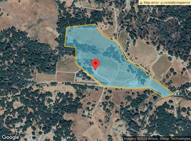  7380 Vineyard View Dr, Somerset, CA Parcel Map