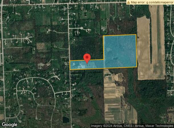  8483 Crane Rd, Milan, MI Parcel Map