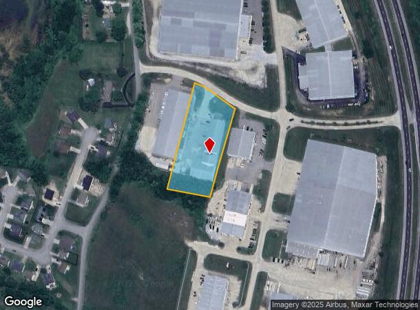  204 Production Dr, Elizabethtown, KY Parcel Map