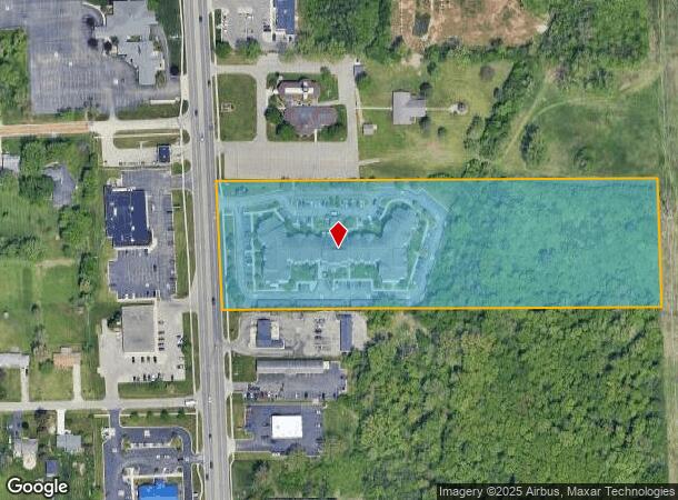  2173 S Center Rd, Burton, MI Parcel Map