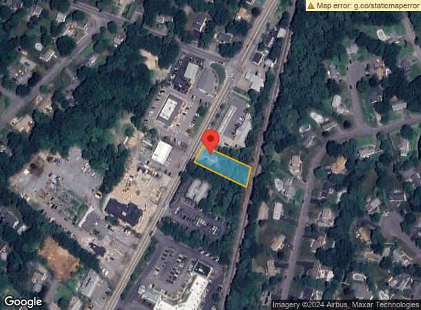  1342 Main St, Walpole, MA Parcel Map