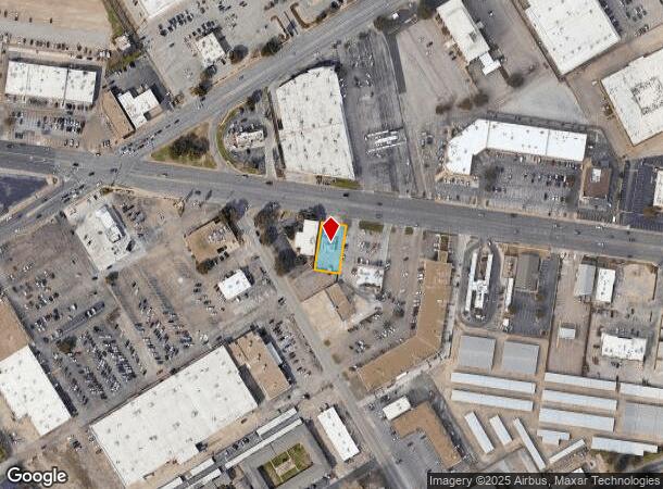  1500 N Valley Mills Dr, Waco, TX Parcel Map