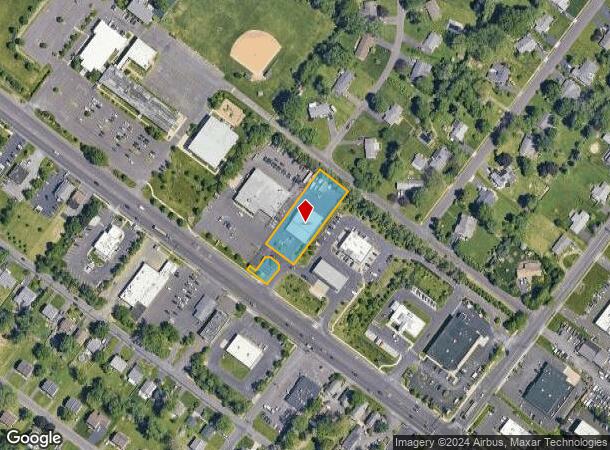  555 W Street Rd, Warminster, PA Parcel Map