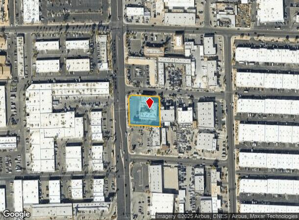  3160 S Valley View Blvd, Las Vegas, NV Parcel Map