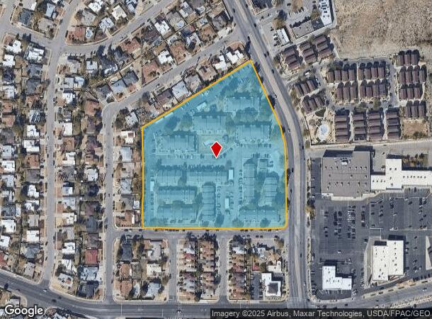  7049 Westwind Dr, El Paso, TX Parcel Map