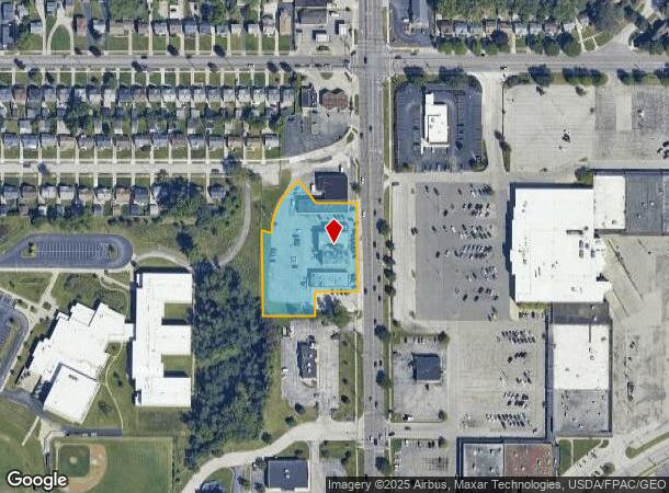 5310 1/2 Warrensville Center Rd, Maple Heights, OH Parcel Map
